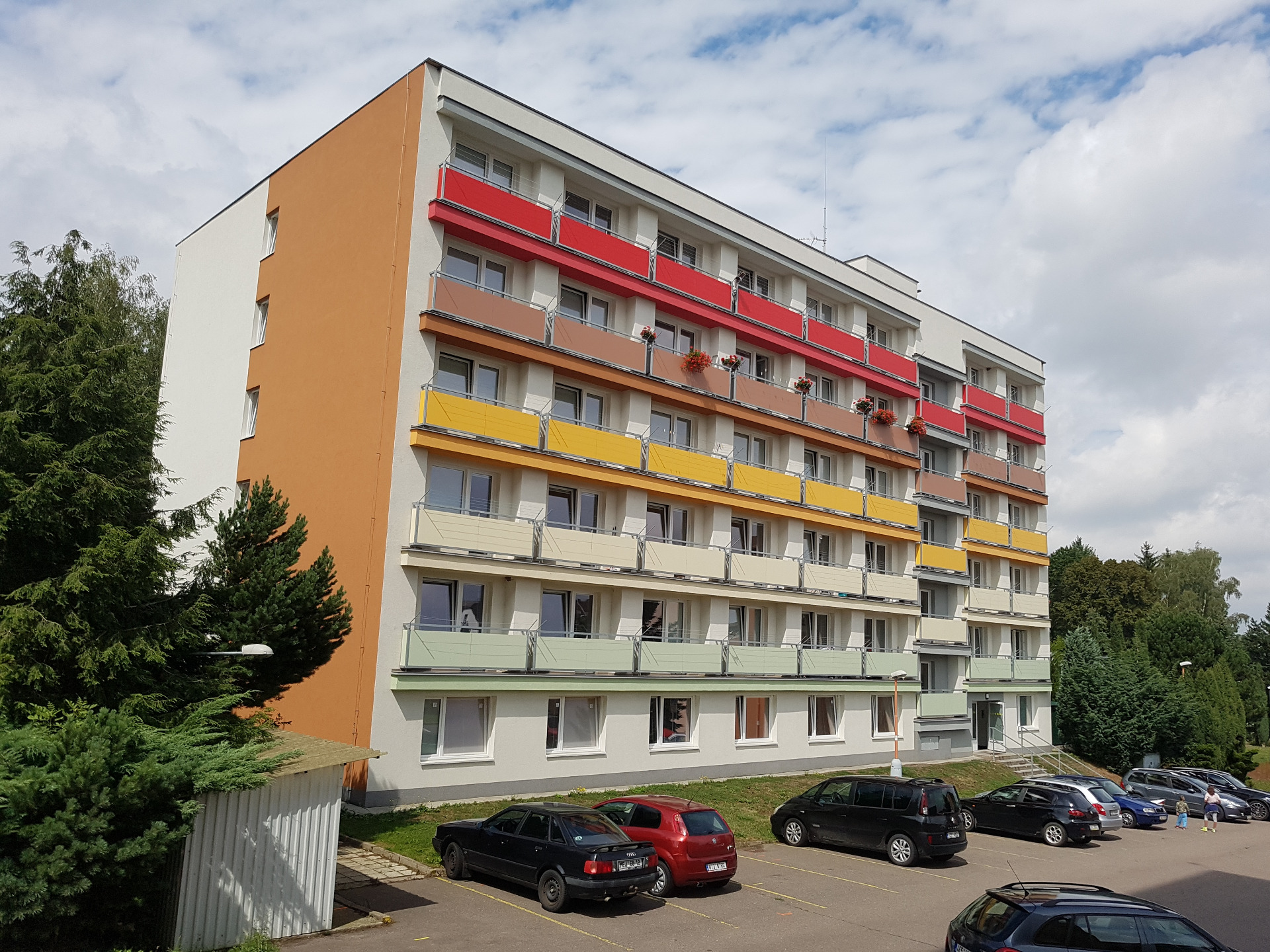 Pohled na budovu